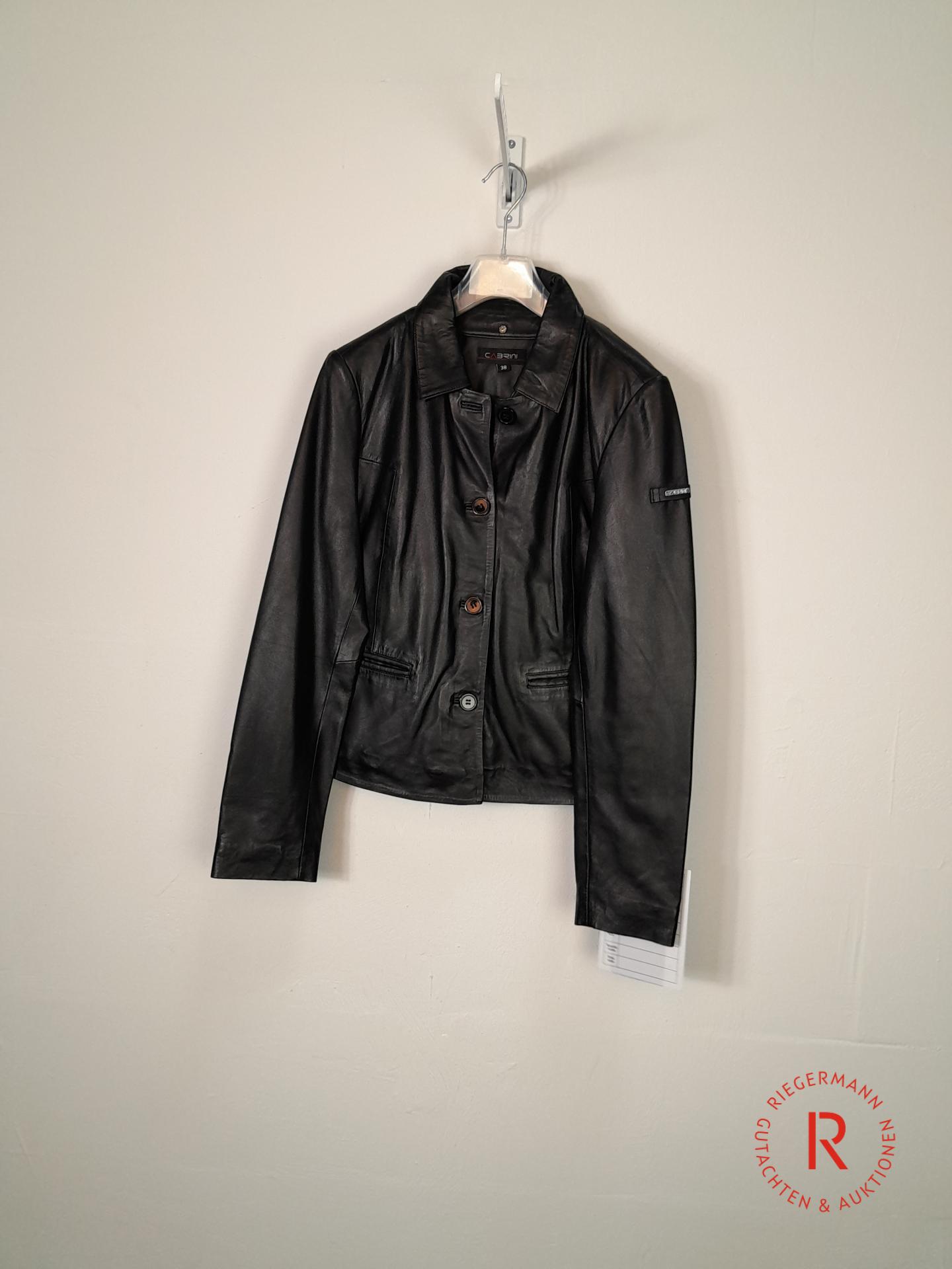 DAMEN LEDERJACKE GRÖSSE 38